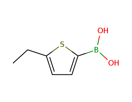 Molecular Structure of 162607-16-1 (5-ETHYLTHIOPHENYLBORONIC ACID)
