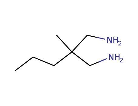 Molecular Structure of 89893-82-3 (1,3-Propanediamine, 2-methyl-2-propyl-)