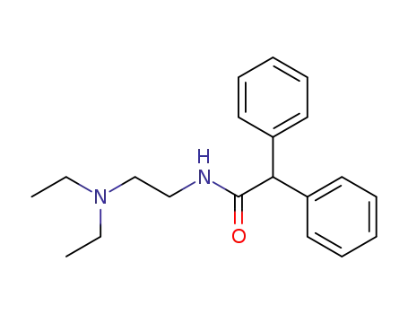 Acetamide, N-(2-(diethylamino)ethyl)-2,2-diphenyl-