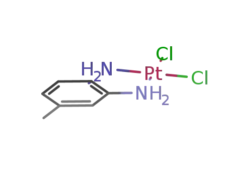 Molecular Structure of 57948-13-7 (dichloroplatinum(2+) (4-methylbenzene-1,2-diyl)diazanide)