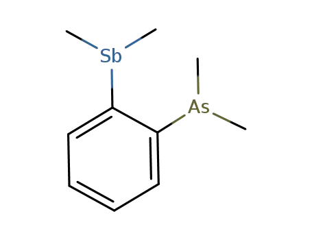 o-phenylene(dimethylarsine)(dimethylstibine)