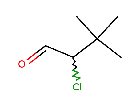 Molecular Structure of 13422-65-6 (2-chloro-3,3-diMethylbutanal oxiMe)