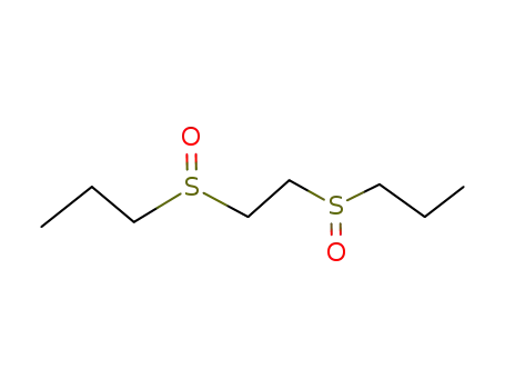 Molecular Structure of 117091-67-5 (Propane, 1,1'-[1,2-ethanediylbis(sulfinyl)]bis-)