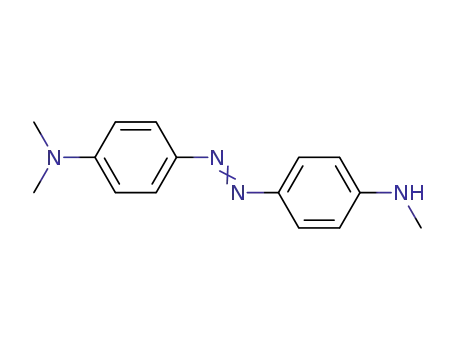 Molecular Structure of 33804-49-8 (N,N-dimethyl-4-{(E)-[4-(methylamino)phenyl]diazenyl}aniline)