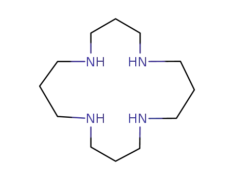 Molecular Structure of 24772-41-6 (1,5,9,13-Tetraazacyclohexadecane)