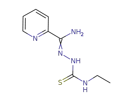 Molecular Structure of 784152-18-7 (2-Pyridinecarboximidic acid, 2-[(ethylamino)thioxomethyl]hydrazide)
