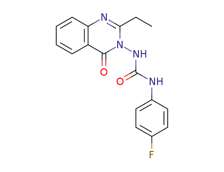 1-(2-ethyl-4-oxo-4H-quinazolin-3-yl)-3-(4-fluoro-phenyl)-urea
