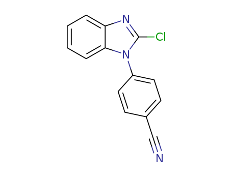 Benzonitrile, 4-(2-chloro-1H-benzimidazol-1-yl)-
