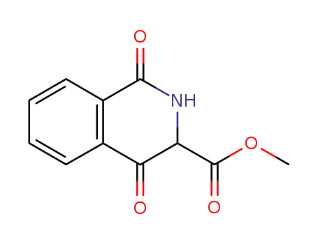 Molecular Structure of 91092-92-1 (3-CARBOMETHOXY-1 2 3 4-TETRAHYDROISOQUI&)
