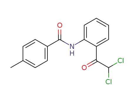 Benzamide,  N-[2-(dichloroacetyl)phenyl]-4-methyl-  (9CI)