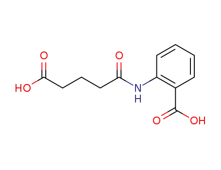Molecular Structure of 78648-36-9 (Benzoic acid, 2-[(4-carboxy-1-oxobutyl)amino]-)
