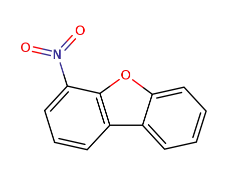Molecular Structure of 86607-81-0 (Dibenzofuran, 4-nitro-)