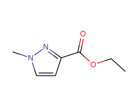 Molecular Structure of 88529-79-7 (1H-Pyrazole-3-carboxylicacid,1-methyl-,ethylester(9CI))