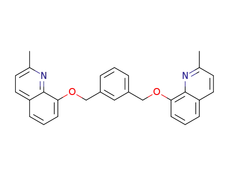 Molecular Structure of 1369787-70-1 (1,3-bis-(2-methyl-8-quinolyloxymethyl)benzene)