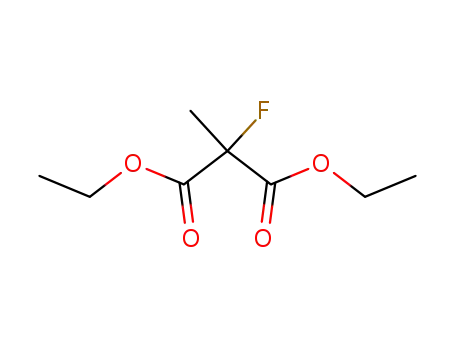 Molecular Structure of 16519-02-1 (DIETHYL 2-FLUORO-2-METHYL-MALONATE)