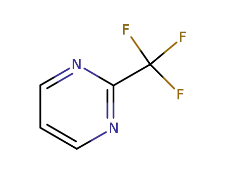 Molecular Structure of 116470-67-8 (2-Trifluoromethylpyrimidine)