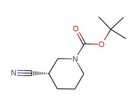 1-?Piperidinecarboxylic acid, 3-?cyano-?, 1,?1-?dimethylethyl ester, (3S)?-