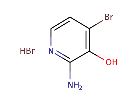 Molecular Structure of 114414-17-4 (2-AMINO-3-HYDROXY-4-BROMOPYRIDINE HBR)