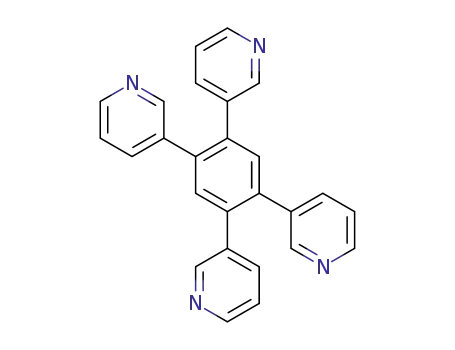 Molecular Structure of 1430117-49-9 (1,2,4,5-tetra(3-pyridyl)benzene)
