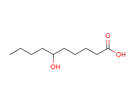 Molecular Structure of 16899-10-8 (6-hydroxydecanoic acid)