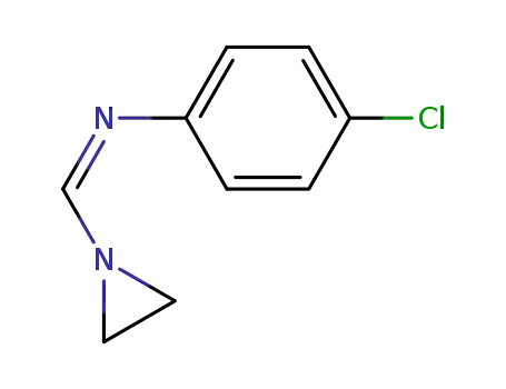 [1-Aziridin-1-yl-meth-(Z)-ylidene]-(4-chloro-phenyl)-amine