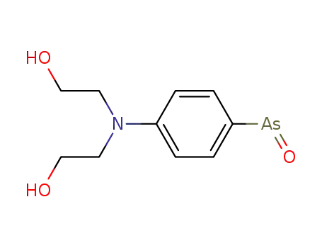 Molecular Structure of 5185-80-8 (p-ARSENOSO-N,N-BIS(2-HYDROXYETHYL) ANILINE			)