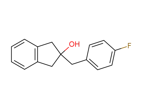 2-<4-Fluor-benzyl>-indan-2-ol