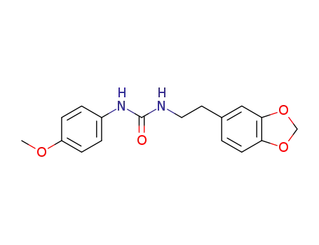 N-[2-(2H-1,3-Benzodioxol-5-yl)ethyl]-N'-(4-methoxyphenyl)urea