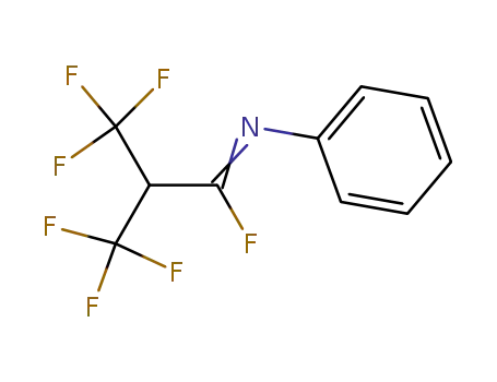 β,β,β,β',β',β'-hexafluoro-<i>N</i>-phenyl-isobutyrimidoyl fluoride