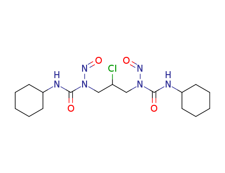 1-[2-chloro-3-(cyclohexylcarbamoyl-nitroso-amino)propyl]-3-cyclohexyl-1-nitroso-urea cas  33024-51-0