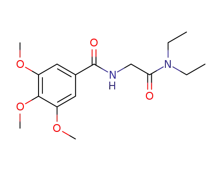Molecular Structure of 363-20-2 (Tricetamide)