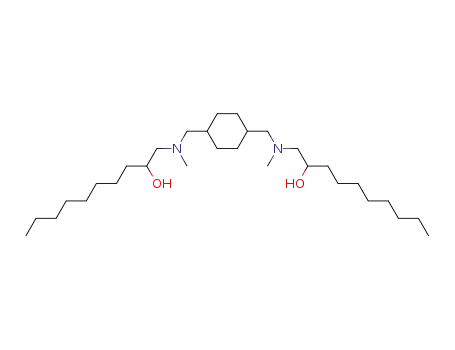 2-Decanol, 1,1'-[1,4-cyclohexanediylbis[methylene(methylimino)]]bis-