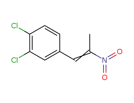 Molecular Structure of 6974-46-5 (1,2-dichloro-4-[(E)-2-nitroprop-1-enyl]benzene)