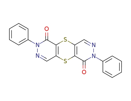 p-Dithiino[2,3-d:5,6-d']dipyridazine-1,6(2H,7H)-dione, 2,7-diphenyl- (7CI,8CI)