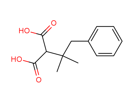 Propanedioicacid, 2-(1,1-dimethyl-2-phenylethyl)-