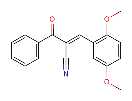 2-benzoyl-3-(2,5-dimethoxy-phenyl)-acrylonitrile