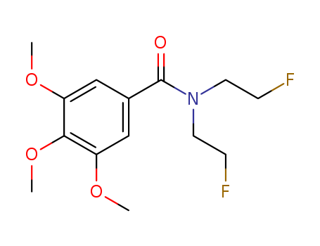 2262-24-0,Benzamide, N,N-bis(2-fluoroethyl)-3,4,5-trimethoxy-,NSC 79662