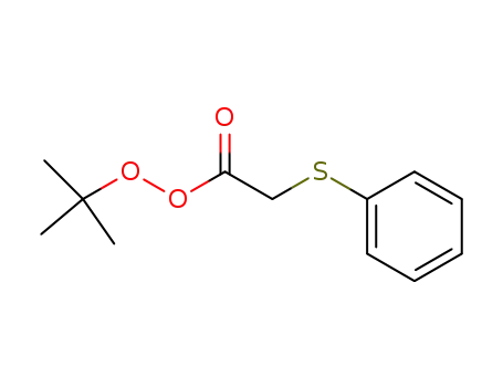 2-Phenylmercapto-peressigsaeure-tert-butylester
