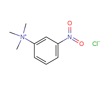 34907-26-1,N,N,N-trimethyl-3-nitroanilinium chloride,Benzenaminium,N,N,N-trimethyl-3-nitro-, chloride (9CI); (m-Nitrophenyl)trimethylammoniumchloride