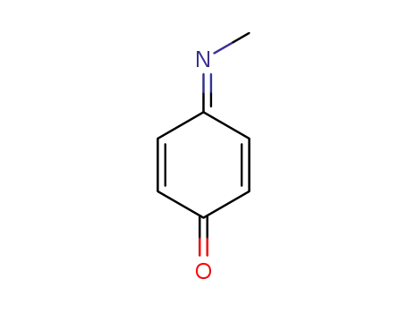 Molecular Structure of 70786-92-4 (2,5-Cyclohexadien-1-one, 4-(methylimino)-)