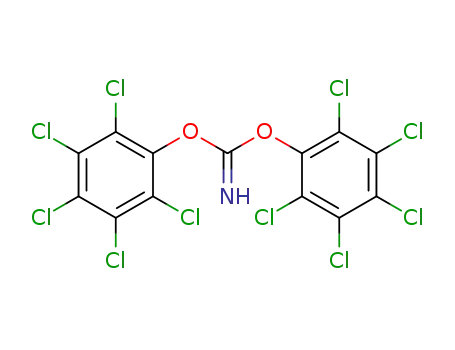 Molecular Structure of 14666-15-0 (bis(pentachlorophenyl) carbonimidate)
