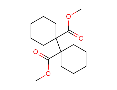 Molecular Structure of 4368-59-6 ([1,1'-Bicyclohexyl]-1,1'-dicarboxylic acid, dimethyl ester)
