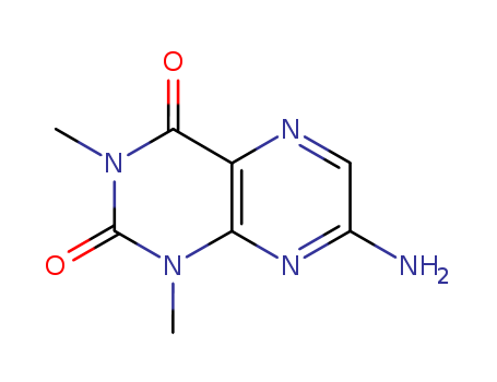2,4(1H,3H)-Pteridinedione,7-amino-1,3-dimethyl- cas  7464-70-2