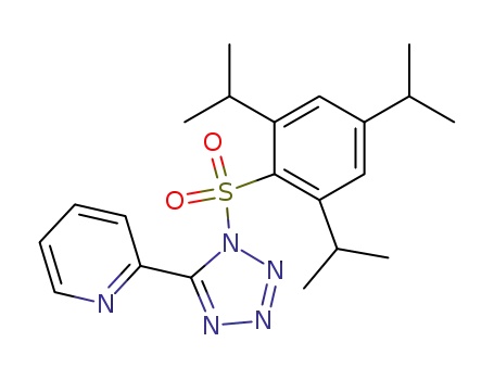 1-(2,4,6-triisopropylbenzenesulfonyl)-5-(pyridin-2-yl)tetrazolide