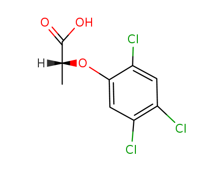 Propanoic acid,2-(2,4,5-trichlorophenoxy)-, (2R)-