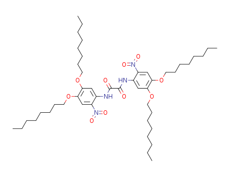 Ethanediamide, N,N'-bis[2-nitro-4,5-bis(octyloxy)phenyl]-