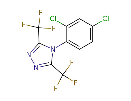 3,5-bis(trifluoromethyl)-4-(2',4'-dichlorophenyl)-4H-1,2,4-triazole