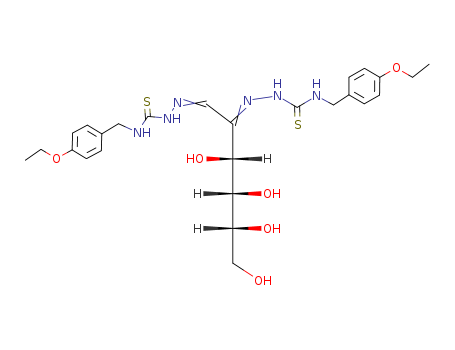 95260-23-4,Glucosone bis-1-(4-ethoxybenzyl)-3-thiosemicarbazone,