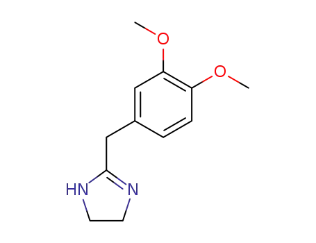 Molecular Structure of 72463-91-3 ((3,4-dihydroxybenzyl)-2-imidazoline)