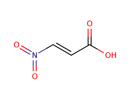 Molecular Structure of 6214-30-8 (2-Propenoic acid, 3-nitro-, (2E)-)